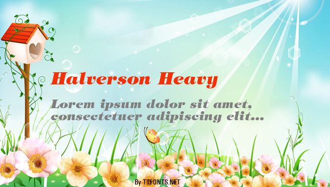 Halverson Heavy example